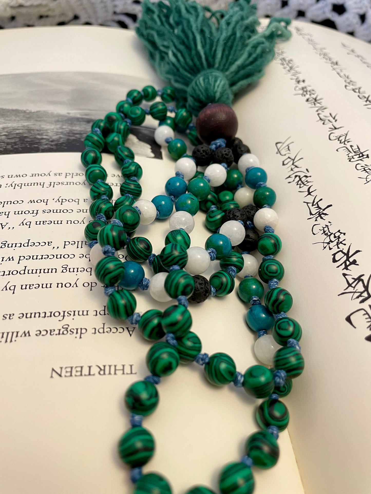 108 Bead Mala- Soothing Heart Chakra
