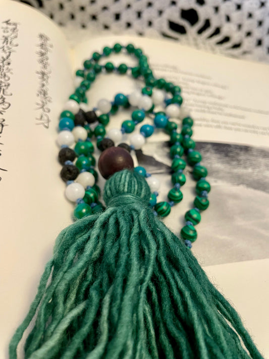 108 Bead Mala- Soothing Heart Chakra