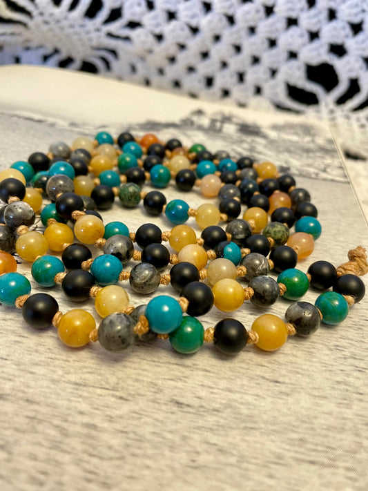 108 Bead Mala- Full Chakra Alignment